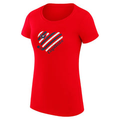 Washington Capitals G-III 4Her by Carl Banks Women's Super-Slim Fit Lightweight Heart T-Shirt Discount