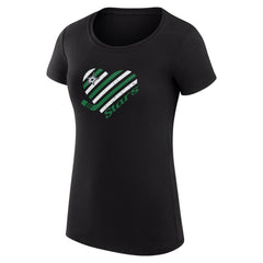 Dallas Stars G-III 4Her by Carl Banks Women's Super-Slim Fit Lightweight Heart T-Shirt Discount