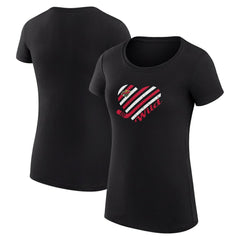 Minnesota Wild G-III 4Her by Carl Banks Women's Super-Slim Fit Lightweight Heart T-Shirt Sale