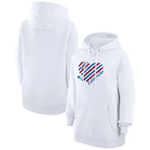 Colorado Avalanche G-III 4Her by Carl Banks Women's Heart Pullover Hoodie For Sale