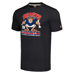 New York Giants Homage Unisex Monsters of the Gridiron Halloween Tri-Blend T-Shirt