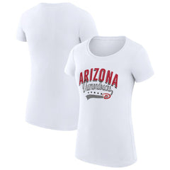 Arizona Diamondbacks G-III 4Her by Carl Banks Women's Super-Slim Fit Lightweight Filigree Team T-Shirt | MLB Outlet
