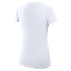 Athletics G-III 4Her by Carl Banks Women's Super-Slim Fit Lightweight Team Graphic V-Neck T-Shirt | MLB New