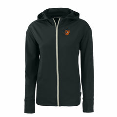 Baltimore Orioles Cutter & Buck Women's Daybreak Eco Recycled Full-Zip Hoodie | MLB Discount