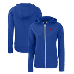 Philadelphia Phillies Cutter & Buck Women's Daybreak Eco Recycled Full-Zip Hoodie | MLB Discount
