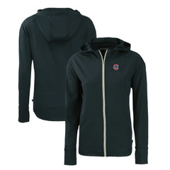 Chicago Cubs Cutter & Buck Women's Daybreak Eco Recycled Full-Zip Hoodie | MLB On Sale
