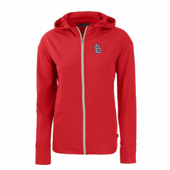 St. Louis Cardinals Cutter & Buck Women's Daybreak Eco Recycled Full-Zip Hoodie | MLB For sale