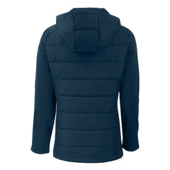 Boston Red Sox Cutter & Buck Women's Evoke Hybrid Eco Softshell Recycled Full-Zip Hoodie Jacket | MLB Near me
