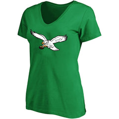 Philadelphia Eagles Jalen Hurts Women's Plus Size Fair Catch Name & Number Scoop Neck T-Shirt