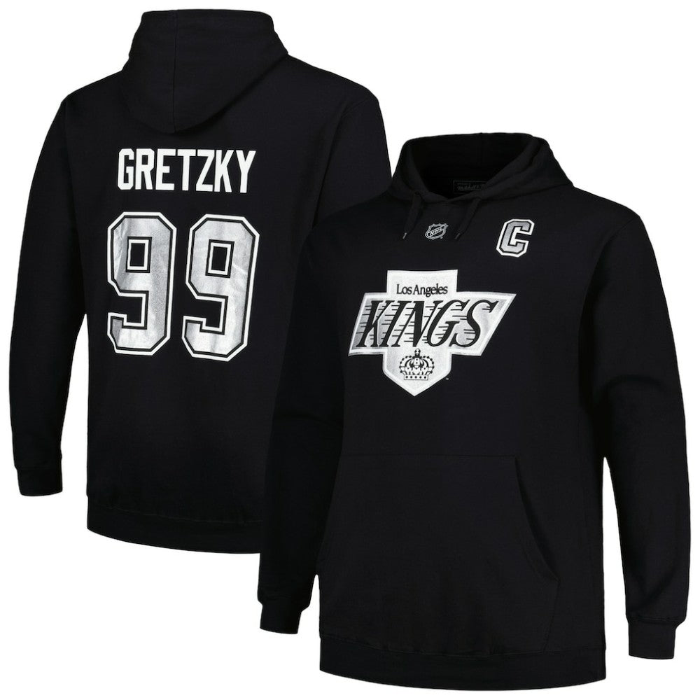 Wayne Gretzky Los Angeles Kings Mitchell & Ness Name & Number Pullover Hoodie Sale