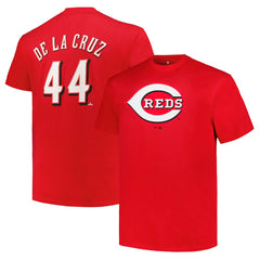 Elly De La Cruz Cincinnati Reds Fanatics Big & Tall Name & Number T-Shirt | MLB On Sale