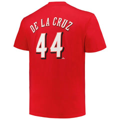 Elly De La Cruz Cincinnati Reds Fanatics Big & Tall Name & Number T-Shirt | MLB On Sale