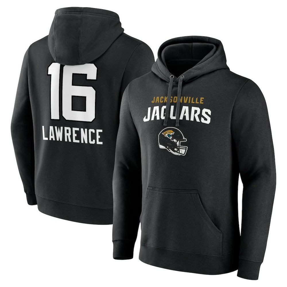 Jacksonville Jaguars Trevor Lawrence Team Wordmark Pullover Hoodie
