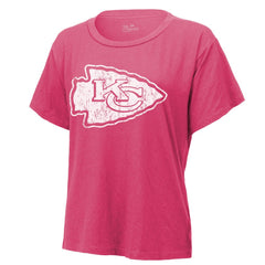 Kansas City Chiefs Patrick Mahomes Majestic Threads Women's Name & Number T-Shirt