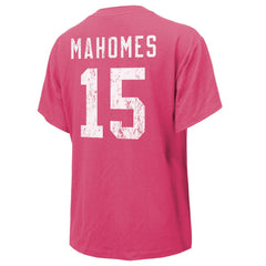 Kansas City Chiefs Patrick Mahomes Majestic Threads Women's Name & Number T-Shirt
