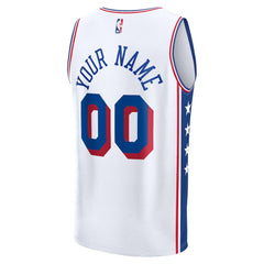 Philadelphia 76ers Fast Break Custom Jersey Discount