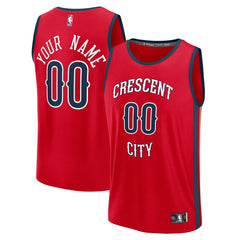 New Orleans Pelicans Youth Fast Break Custom Replica Jersey Online