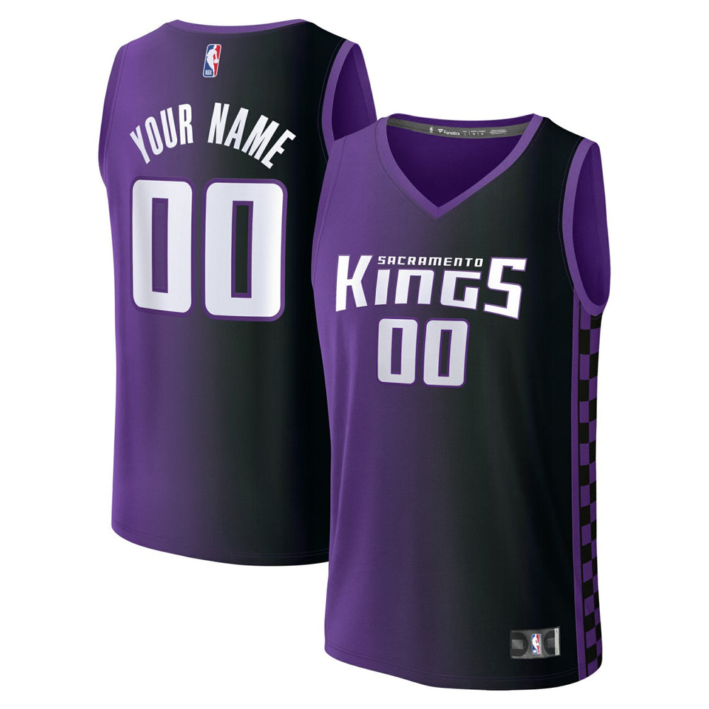 Sacramento Kings Youth Fast Break Custom Replica Jersey Discount