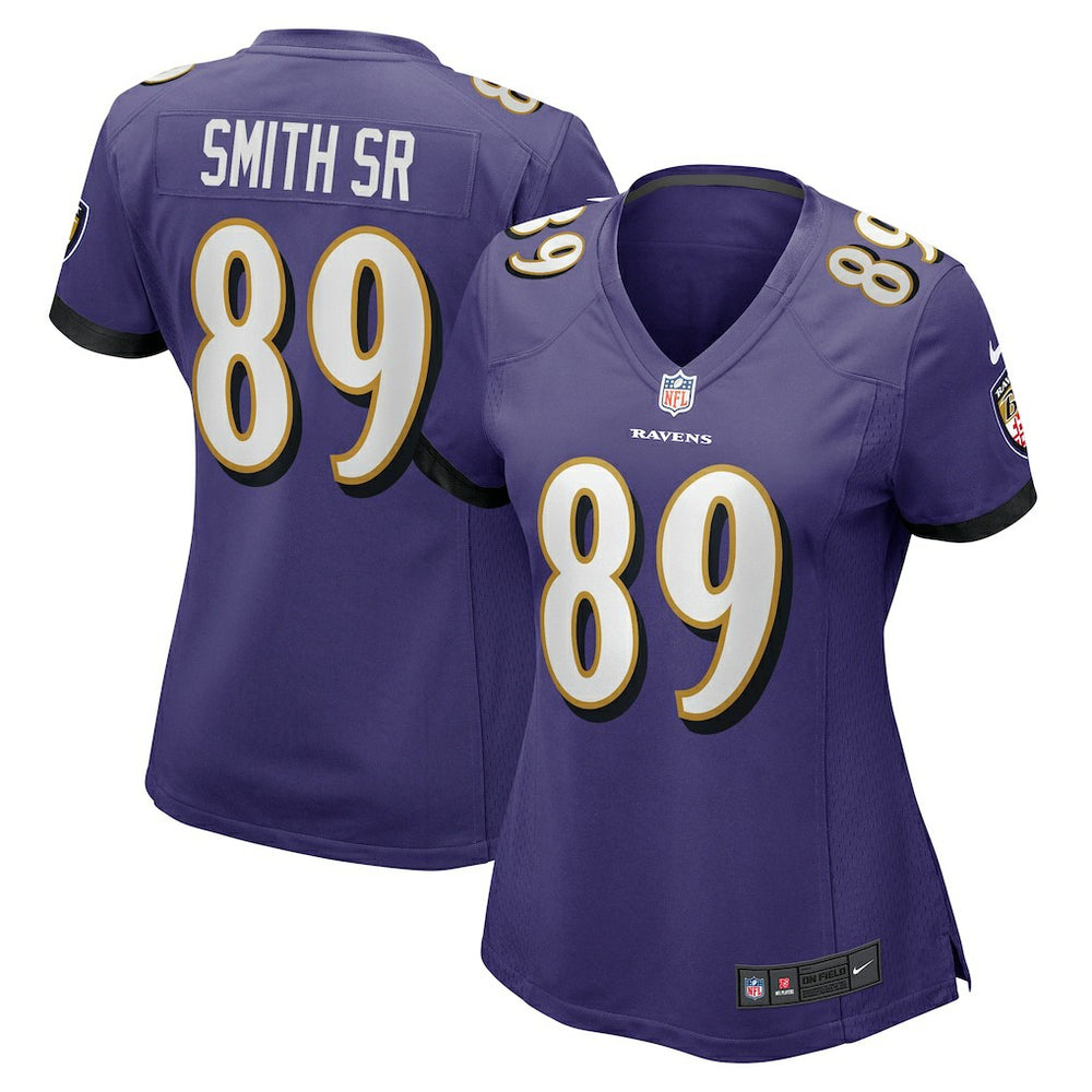 Baltimore Ravens Nike Steve Smith Sr. Women's Retired Player Game Jersey