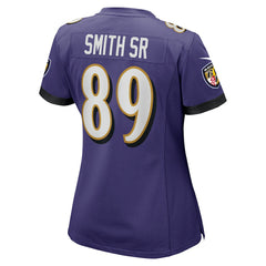 Baltimore Ravens Nike Steve Smith Sr. Women's Retired Player Game Jersey