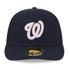 New Era Washington Nationals Navy 2024 Mother's Day Low Profile 59FIFTY Fitted Hat | MLB For sale