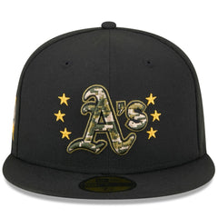 Athletics New Era 2024 Armed Forces Day On-Field 59FIFTY Fitted Hat | MLB New