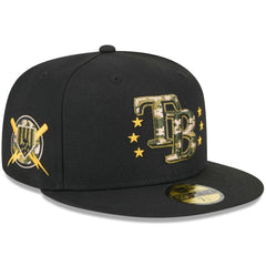 Tampa Bay Rays New Era 2024 Armed Forces Day On-Field 59FIFTY Fitted Hat | MLB Online