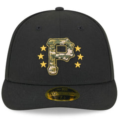 Pittsburgh Pirates New Era 2024 Armed Forces Day Low Profile 59FIFTY Fitted Hat | MLB For sale