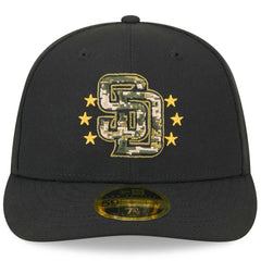 San Diego Padres New Era 2024 Armed Forces Day Low Profile 59FIFTY Fitted Hat | MLB Discount