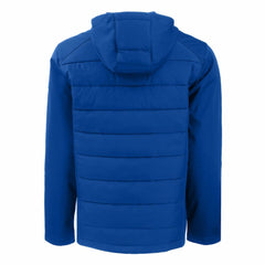 Los Angeles Dodgers Cutter & Buck Evoke Hybrid Eco Softshell Recycled Full-Zip Hoodie | MLB For sale