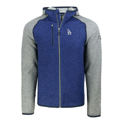Los Angeles Dodgers Cutter & Buck Mainsail Full-Zip Hooded Jacket | MLB Discount