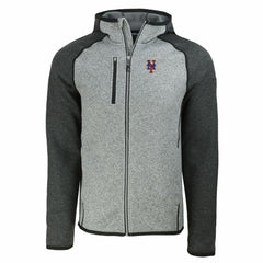 New York Mets Cutter & Buck Mainsail Full-Zip Hooded Jacket | MLB US