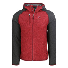 Philadelphia Phillies Cutter & Buck Mainsail Full-Zip Hooded Jacket | MLB Online