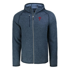 Philadelphia Phillies Cutter & Buck Mainsail Full-Zip Hooded Jacket | MLB Shop