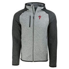 Philadelphia Phillies Cutter & Buck Mainsail Full-Zip Hooded Jacket | MLB On Sale