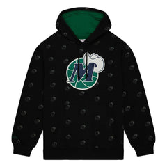 Dallas Mavericks Hardwood Classics Allover Print Pullover Hoodie sale Online