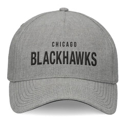 Chicago Blackhawks Fanatics Elements A-Frame Leather Strapback Hat Online
