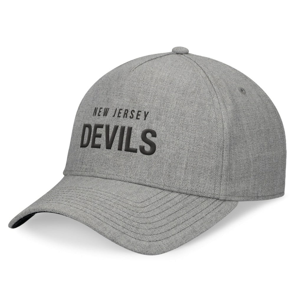 New Jersey Devils Fanatics Elements A-Frame Leather Strapback Hat For Sale