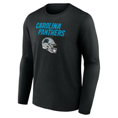 Carolina Panthers Bryce Young Team Wordmark Name & Number Long Sleeve T-Shirt