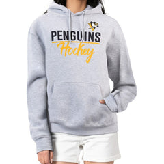 Pittsburgh Penguins G-III 4Her by Carl Banks Women's Team Sport Tri-Blend Fleece Hoodie For Sale