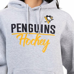 Pittsburgh Penguins G-III 4Her by Carl Banks Women's Team Sport Tri-Blend Fleece Hoodie For Sale