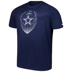 Dallas Cowboys Nike Big & Tall Blitz Legend Icon T-Shirt
