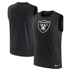 Las Vegas Raiders Nike Blitz Legend Dri-FIT Muscle Tank Top
