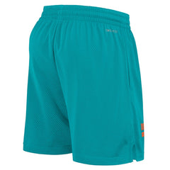 Miami Dolphins Nike 2024 Sideline Performance Mesh Shorts