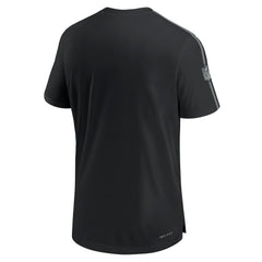 Las Vegas Raiders Nike 2024 Sideline Coach UV Performance T-Shirt