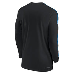 Detroit Lions Nike Sideline Coach UV Performance Long Sleeve T-Shirt