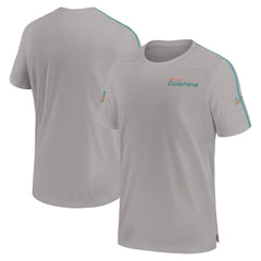 Miami Dolphins Nike 2024 Sideline Coach UV Performance T-Shirt