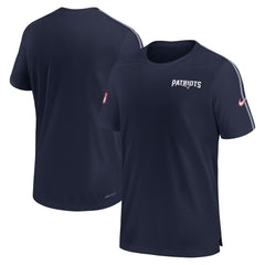 New England Patriots Nike 2024 Sideline Coach UV Performance T-Shirt