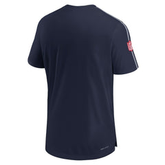 New England Patriots Nike 2024 Sideline Coach UV Performance T-Shirt