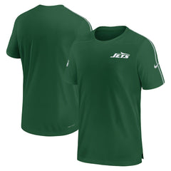 New York Jets Nike 2024 Sideline Coach UV Performance T-Shirt